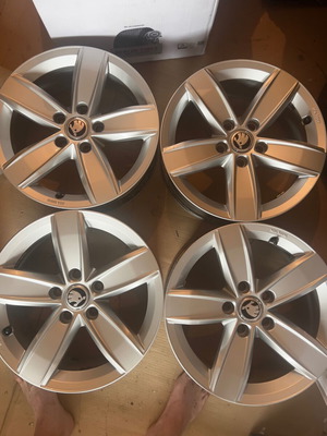 Borbet 16" αλουμινένιες ζάντες μεταχειρισμένες, 5x112 για VAG