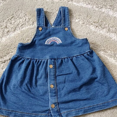 Benetton baby cotton dress like new 9-12 months