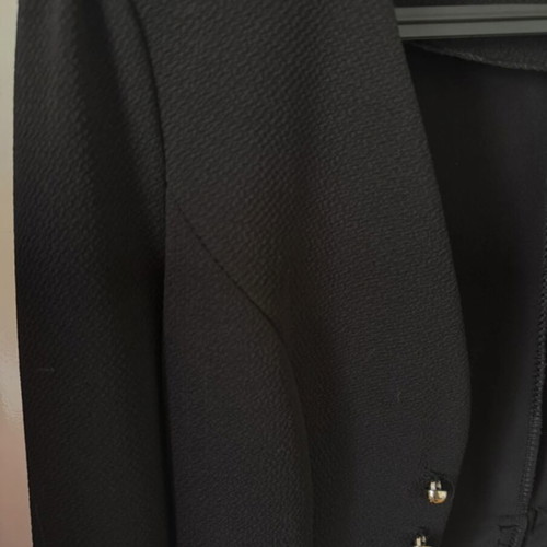 Mid-Length Jacket like new, black with gold details