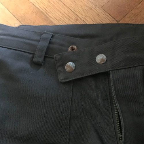Black men's pants with pockets used, size M, rock metal style