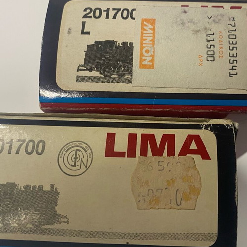 Lima HO Steam Locomotives BR 80 005 New Old Stock, pack of 2