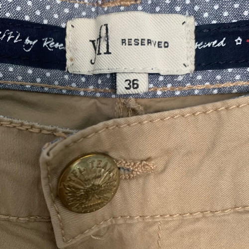 Reserved pants S beige like new