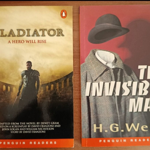 Penguin Readers books used for English language practice