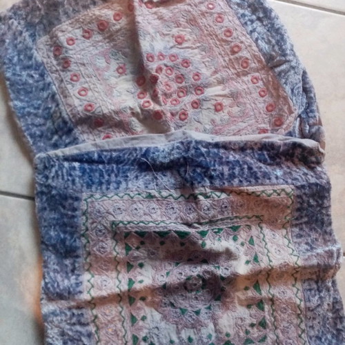 Handmade sofa pillowcases set of 2 with design for square pillows