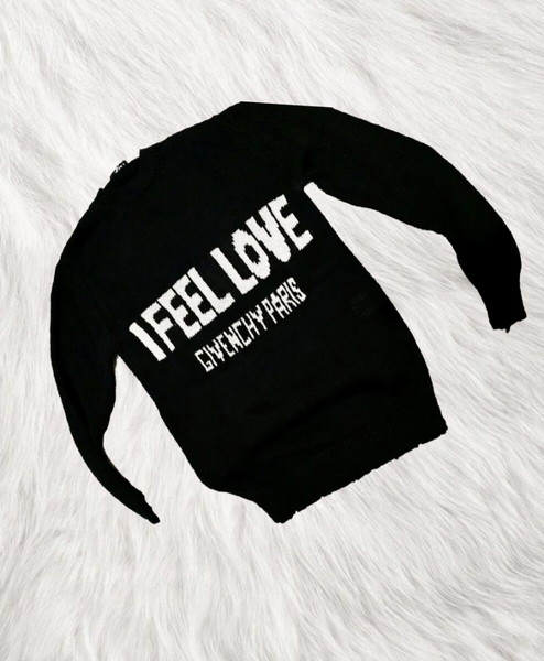 I Feel Love Givenchy Sweater Givenchy I Feel Love Knitwear