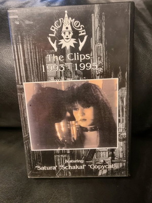 Lacrimosa The Clips 1993 - 1995 VHS like new, metal