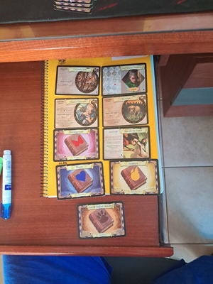 Κάρτες Harry Potter trading card game μεταχειρισμένες, σετ 9