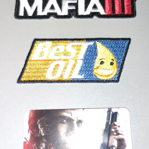 Mafia III Ultra Rare Promo Patches new embroidered set