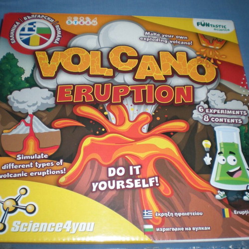 Volcano Eruption Science4you new educational toy