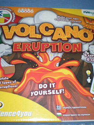 Volcano Eruption Science4you new educational toy