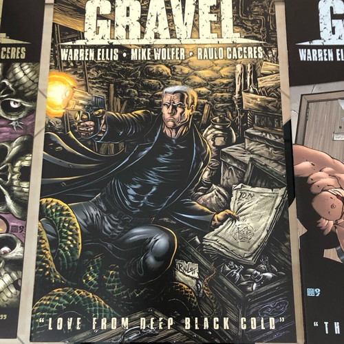 Gravel set of 22 comics new, Warren Ellis, Avatar Comics, 2007