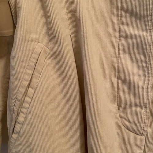 Trussardi corduroy salopette like new, beige