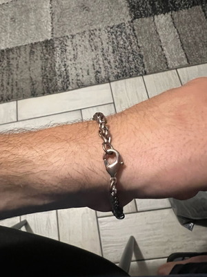 Zara bracelet used, silver