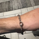 Zara bracelet used, silver