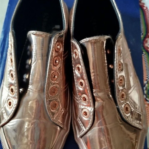 Superga Bronze Mirror Shoes No 37 Like New