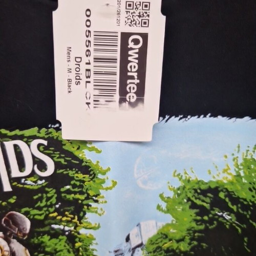Tshirt The Droids new, size M, black Gildan