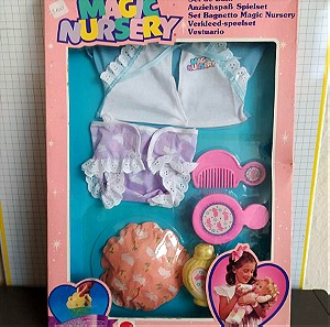Magic Nursery Dress up Playset για μεγαλες κουκλες!