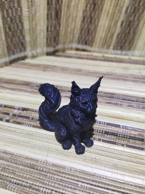3D cat figure new with artistic details