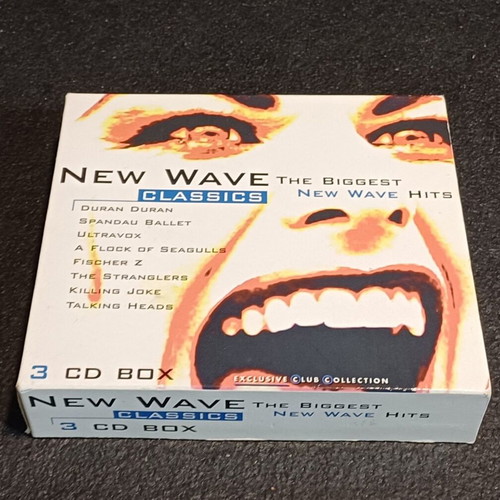 New Wave Classics 3 CD used, rock compilation