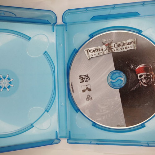 Pirates of the Caribbean: On Stranger Tides Blu-ray 3D disc