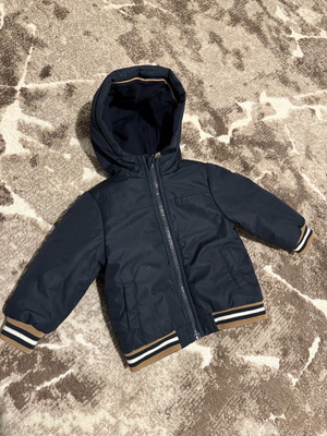 Children's jacket new for 18-month-old boy, warm and thick
