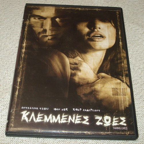 Taking Lives 2004 DVD used, with subtitles