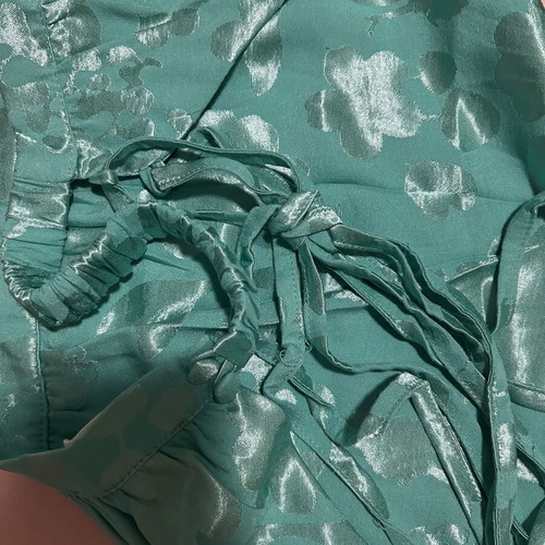 Hemithea skirt and top set like new, turquoise