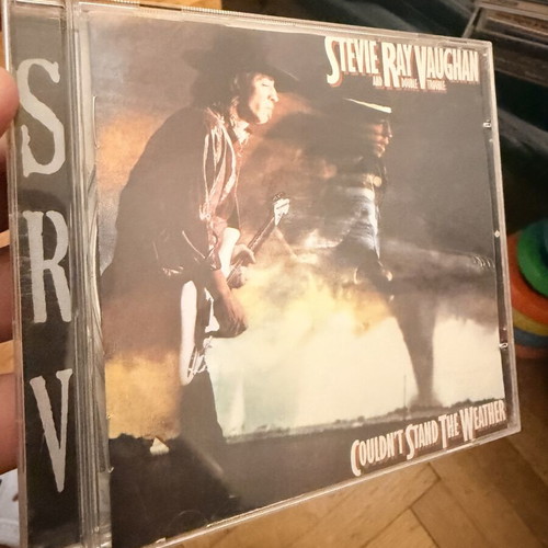 Stevie Ray Vaughan & Double Trouble Couldn't Stand the Weather CD like new, blues