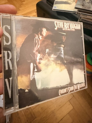 Stevie Ray Vaughan & Double Trouble Couldn't Stand the Weather CD like new, blues