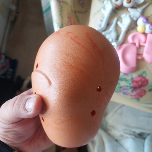 Mr. Potato Head toy with wear