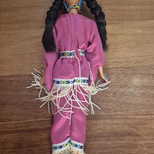 Barbie Indian collectible doll used, no stand or box