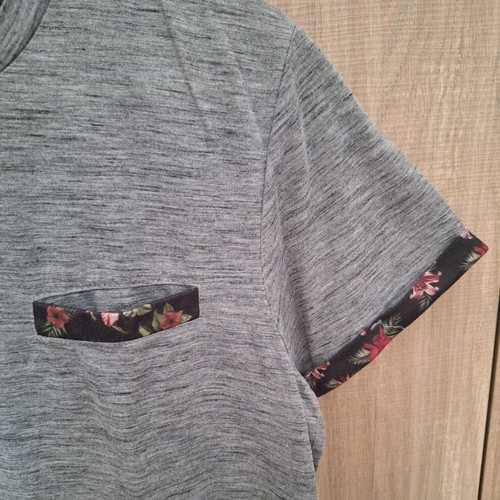 Admiral men's T-shirt gray size Medium like new