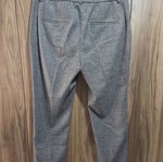 Zara gray checkered fabric pants like new, size M 38