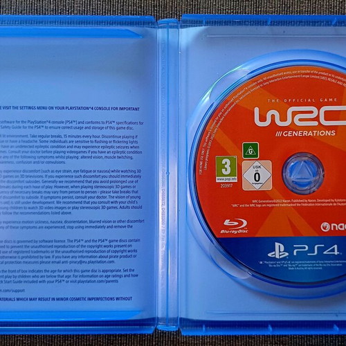 WRC Generations PS4 used in excellent condition