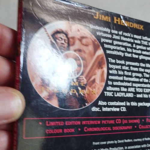 Jimi Hendrix Interview Disc and Fully Illustrated Book limited edition used