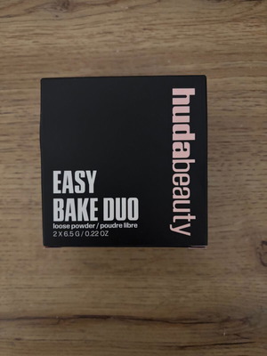 Huda Beauty Easy Bake Loose Powder Duo, Pink Ube
