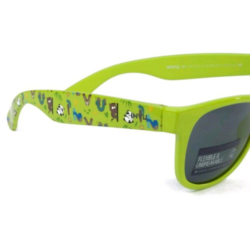 Invu Kids Sunglasses K2302K polarized green like new for 0-3 years