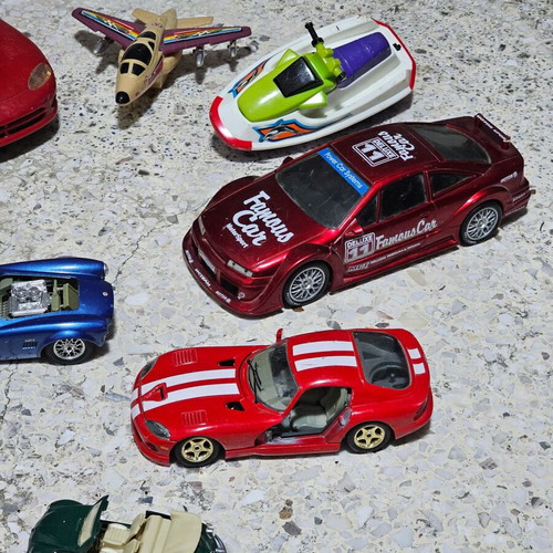 Various toy cars used, pack of 15 pieces