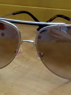 BSB Aviator sunglasses, brown gradient light mirror lenses