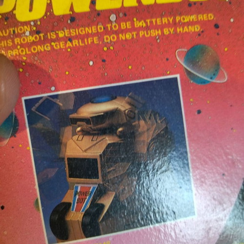 Powerbot plastic robot from the 90s, from stock