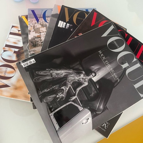 Vogue Greece Σετ 7 Τευχών 2019 Σαν Καινούργιο