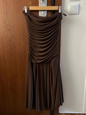 Depolo Dress Brown Small like new