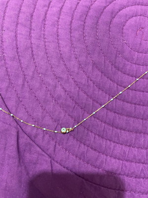 Evil eye pendant used, in good condition