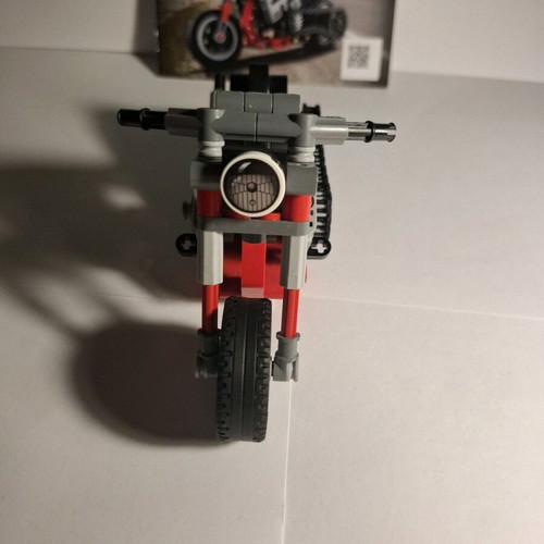 Lego 42132 motorcycle like new with instructions, no wear