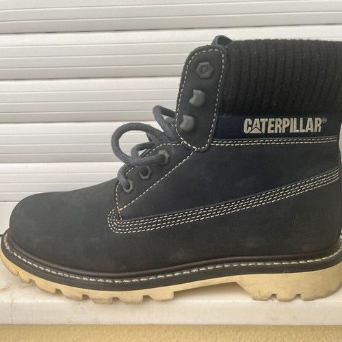 CAT Colorado navy nubuck boots size 43 like new