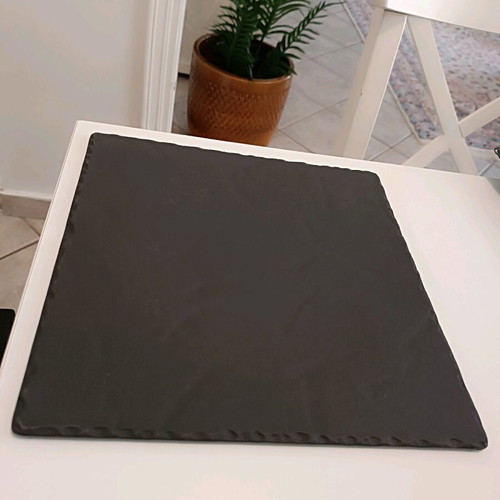 Revol Basalt square plates set of 2 pieces like new 25x25 cm