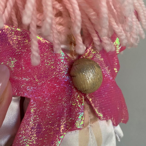 Jellycat Jingle Fairy plush toy pre-owned, 30-31 cm, white and pink