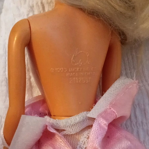 Lucky Ind Ltd 1993 vintage doll used in very good condition