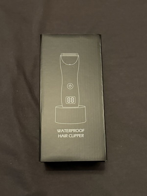 Waterproof electric shaver, sealed