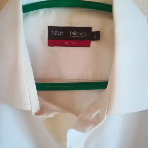 Men's dress shirts pack of three, size L, like new, cotton